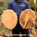Western Red Cedar Rough-Cut Plaques - Comstock & Co